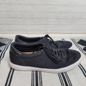 Travis Matthew Cuater Phenom Black Knit Sneakers, sz 10